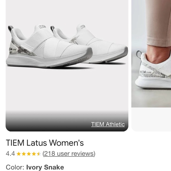 Tiem Latus white sneakers 
No laces, Velcro 
Size 7
New - Picture 3 of 5
